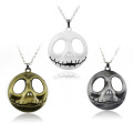 Shangjie OEM Halloween 2021 New Arrival Fashion Women Necklace Jewelry Cute Skull Pendant for Necklace Statement Men Necklace